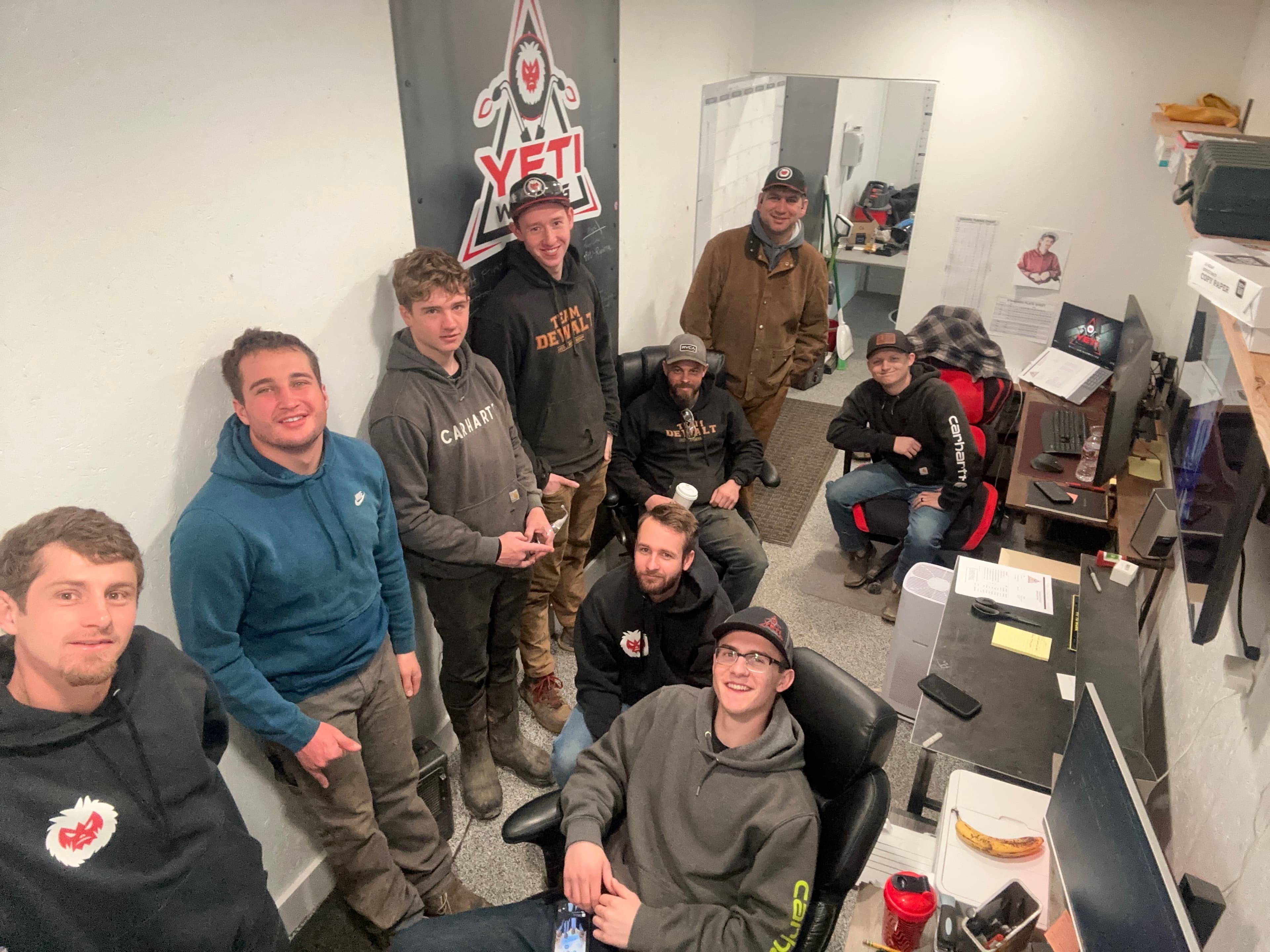 Yeti Welding founder mentoring the next generation of welders, demonstrating the company's commitment to craftsmanship and knowledge transfer